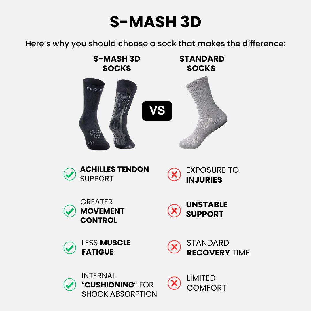 S-MASH 3D PADEL/PICKLEBALL/TENİS ÇORABI
