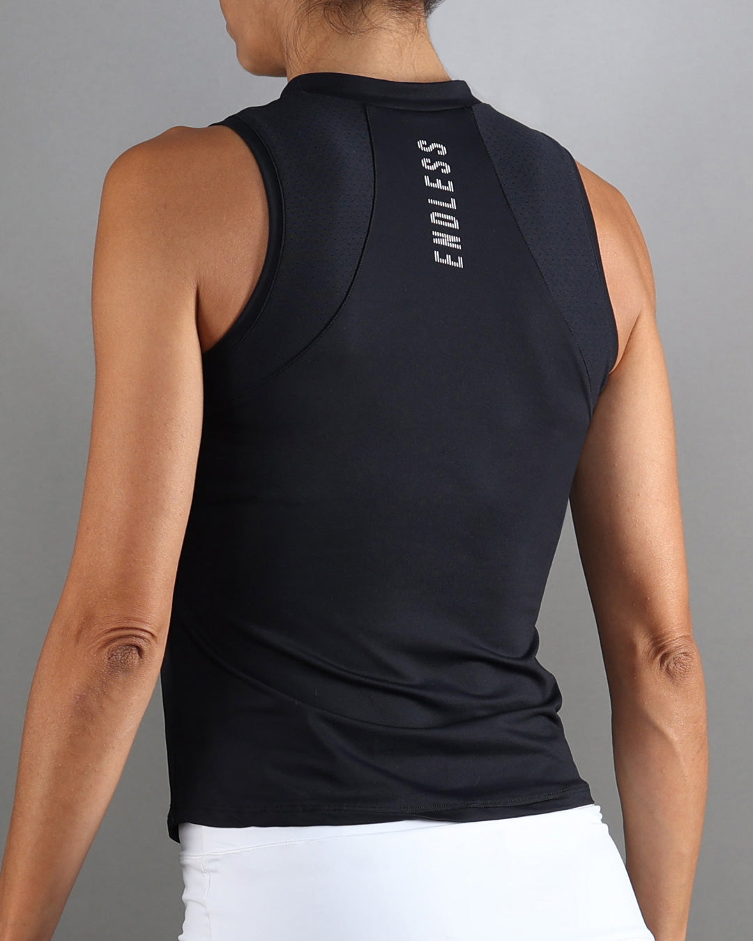 Endless Polo Glam Siyah Tişört