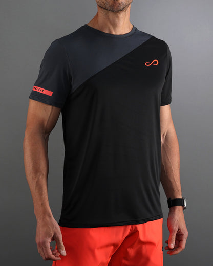 Endless AXYS Black Padel Tişörtü