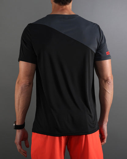 Endless AXYS Black Padel Tişörtü
